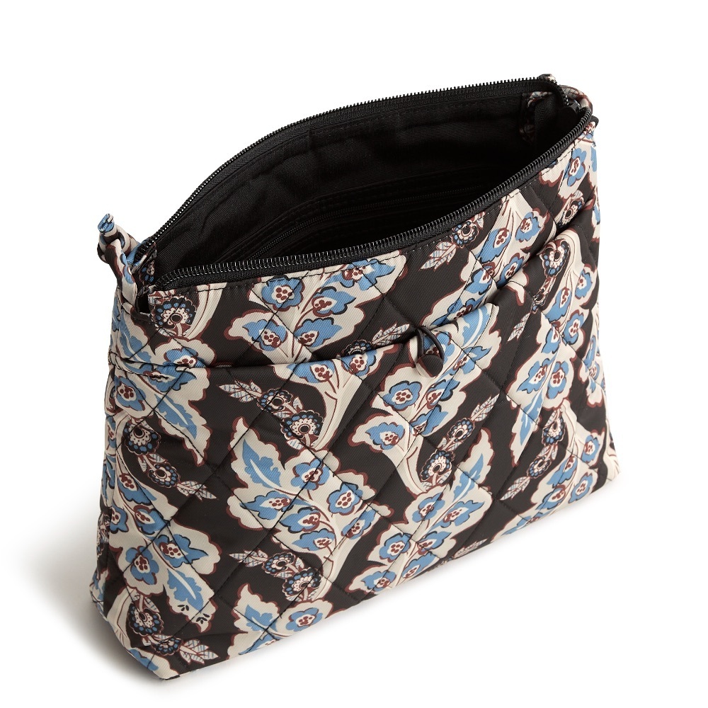 Vera Bradley NWT Original Hipster Light Blue Floral Quilted Crossbody Bag - Picture 3 of 16